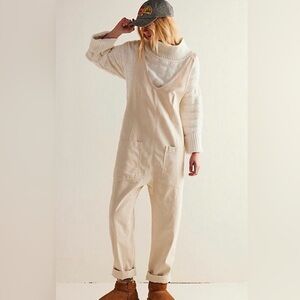 We the Free People High Roller Jumpsuit Romper Overalls Coveralls  NWOT